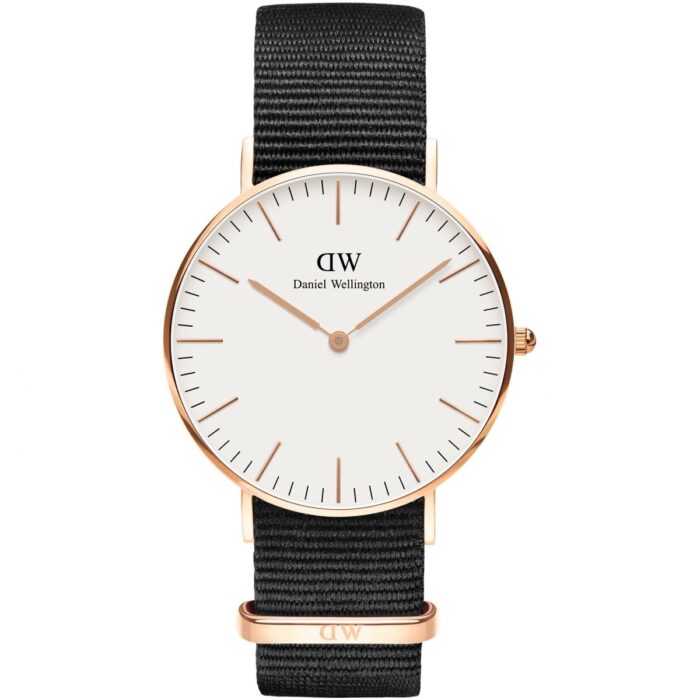 Daniel Wellington White Classic Cornwall 36mm Women's Gold Watch DW00100259 - Big Daddy Watches