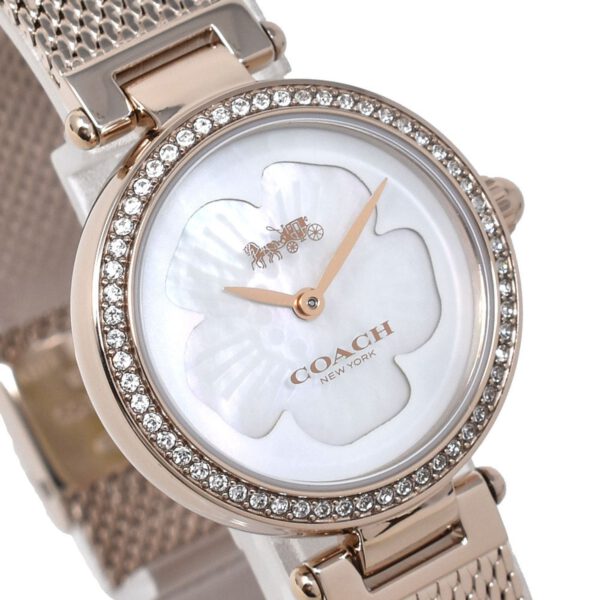 Coach Park Mother Of Pearl Rose Gold Women's Watch 14503511 - Big Daddy Watches #2