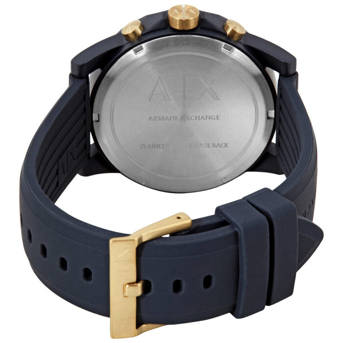 Armani Exchange Outerbanks Chronograph Quartz Blue Dial Men's Watch AX1335 - BigDaddy Watches #3