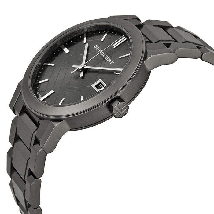 Burberry Grey Dial Grey Ion-plated Men's Watch BU9007 - BigDaddy Watches #2