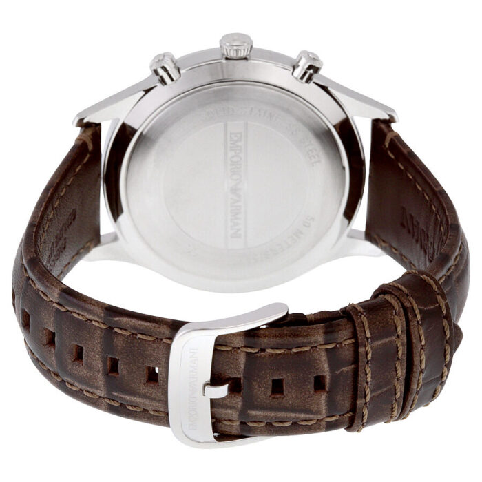 Emporio Armani Classic Chronograph Cream Dial Men's Watch AR1878 - BigDaddy Watches #3